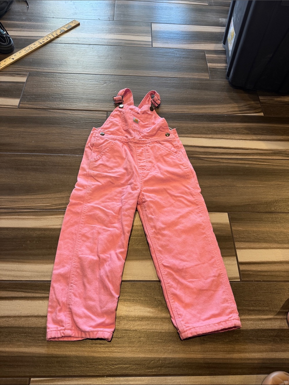 Kids Pink Overalls Carhartt Classic Bib & Brace